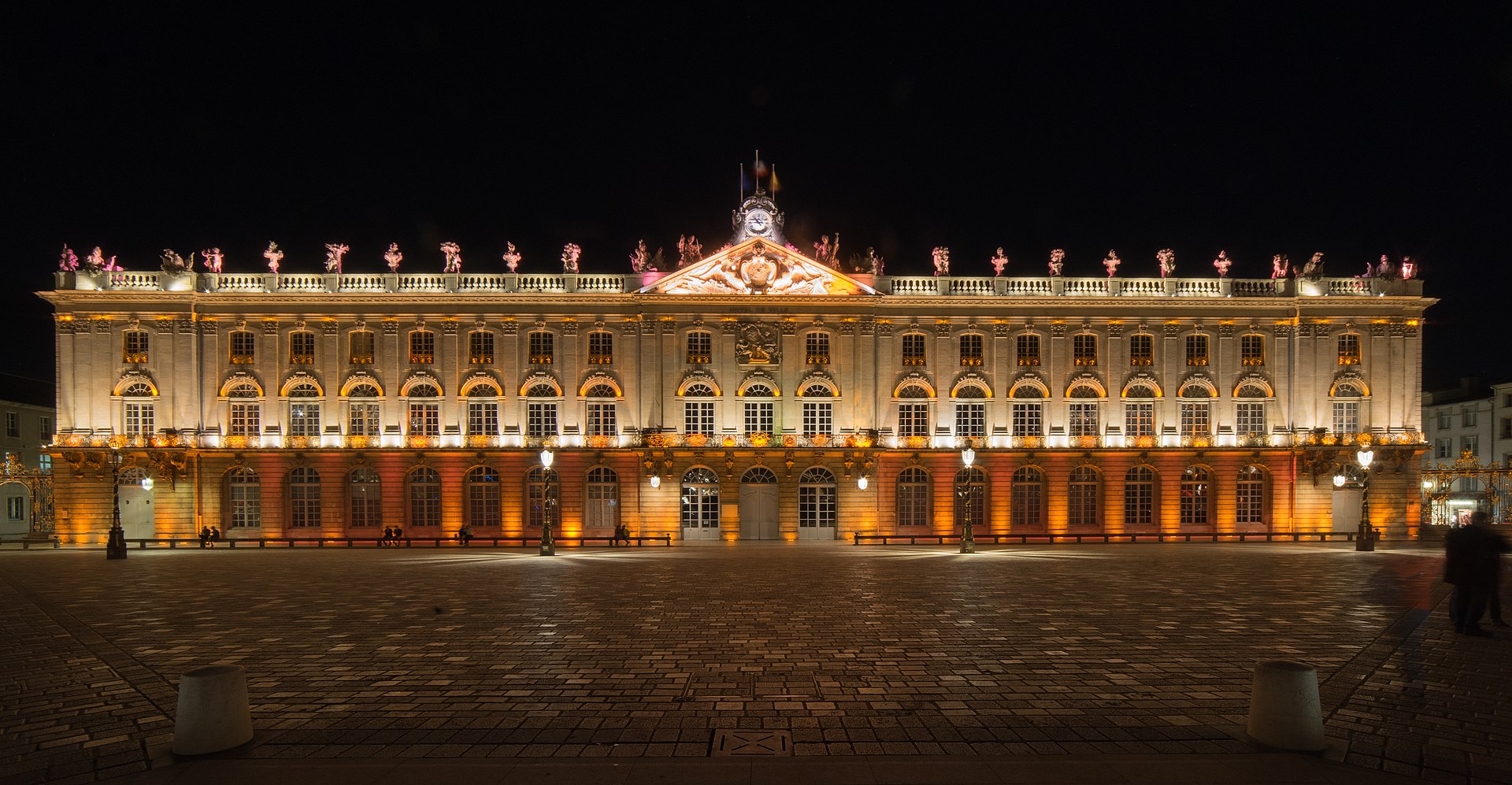 La place stanislas à Nancy