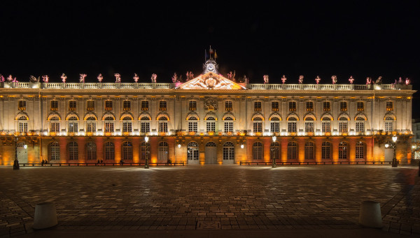 La place stanislas à Nancy